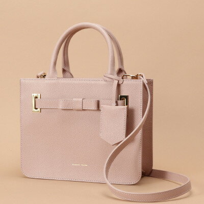 【ふるさと納税】【サマンサタバサ】トートバッグ　エムシュシュ　小サイズ　ピンクベージュ【1674886】