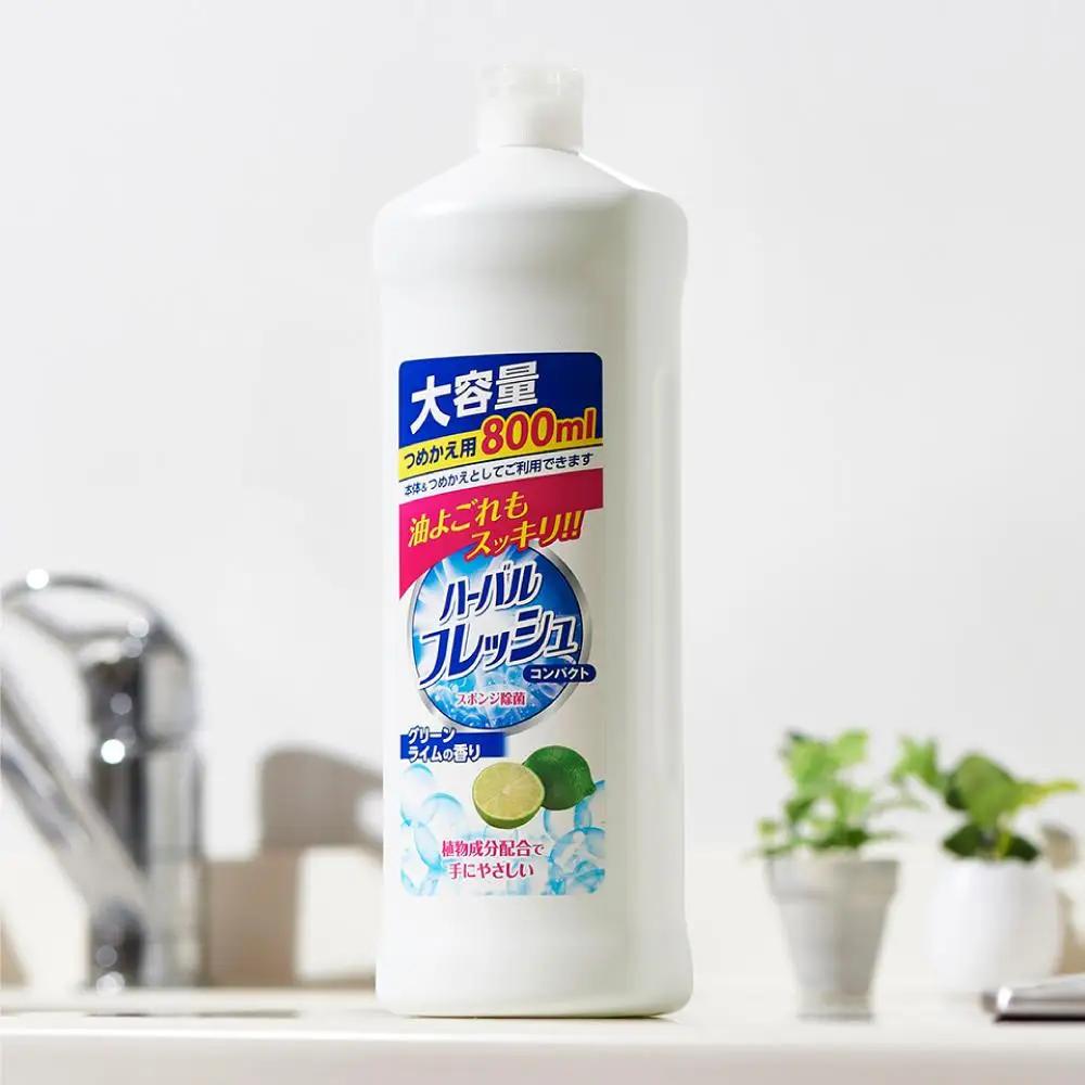 【ミツエイ】食器洗剤 ハーバルフレッシュコンパクト　グリーンライム(詰替) 800ml×12本 洗剤