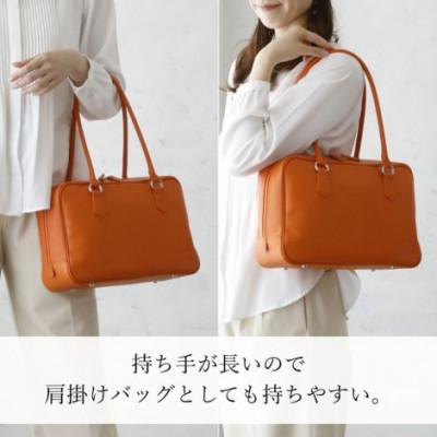 ふるさと納税 御代田町 【濱野皮革工藝 HAMANO バッグ】フロット エヴィ ボストン(スカイブルー) |  | 02