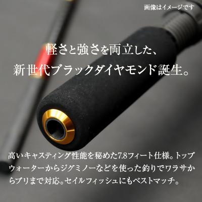 ふるさと納税 潮来市 ウォーターランド ブラックダイヤモンド スピニングロッド S785 村田基監修 |  | 01