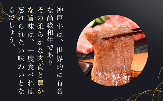 和牛セレブの神戸牛肩ロース焼肉切り落とし600g【黒折箱入り】 兵庫県 朝来市 AS33DE6