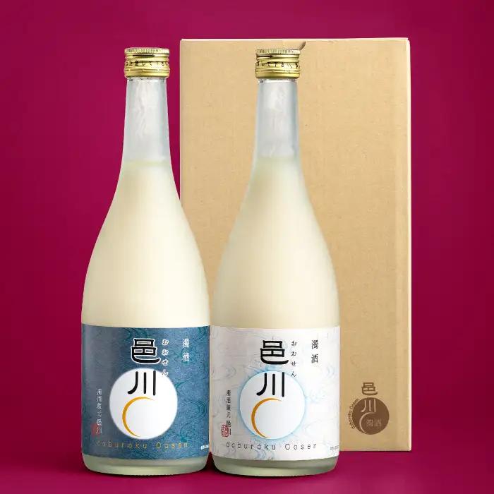 濁酒邑川 プレミアム50 500ml×2本セット【濁酒 お酒 醸造酒 もろみ酒 濁り酒 フルーティー 淡麗 辛口 濁酒特区 自家生産 自家栽培】