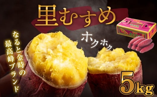 なると金時 （ 里むすめ ） 5kg さつまいも 鳴門金時 熟成 国産 スイーツ 焼き芋 焼芋 焼いも 干し芋 ギフト 贈り物 お土産 サツマイモ 里娘