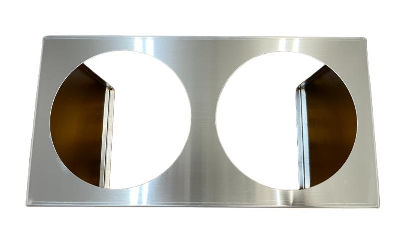 ごはん台 大きなわんちゃんのごはん台（小） ペット ペット用品 犬 テーブル 食事 給水 エサ台 オールステンレス 日進市 愛知県