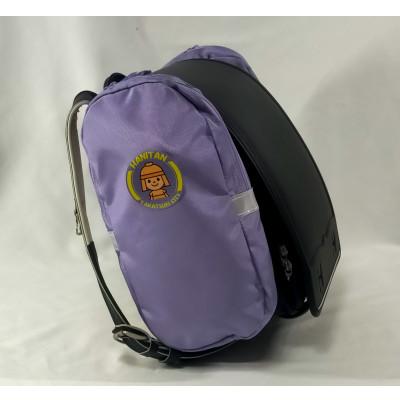 ふるさと納税 高槻市 【TVで紹介!】ランドセル用補助バッグ「サンドセル」 はにたんバージョン/ポケットなし《ラベンダー》