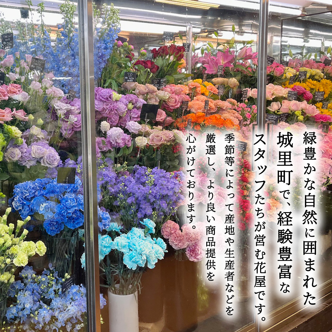 【 3ヶ月 定期便 】季節 の フラワーアレンジメント ＜ L ＞ 花 お花 季節の花 生花 記念日 誕生日 自宅用 インテリア 部屋飾り 装飾 贈答 ギフトプレゼント おしゃれ 茨城県 城里町 (B