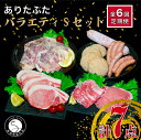 【ふるさと納税】【6回定期便 豚肉7種セット】ありたぶた バラエティSセット (豚肉7種) 6回 定期便 小分け 真空パック 豚肉 ロース バラ ウインナー ソーセージ ハンバーグ 120000円 N120-9