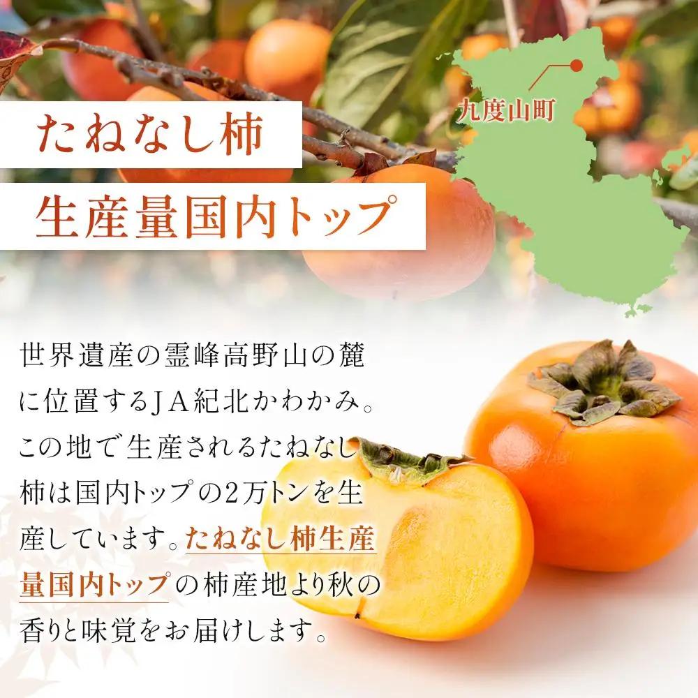 和歌山県産 訳あり 平核無柿 7.5kg L ~ 2L たねなし柿 ［2026年10月上旬～発送］