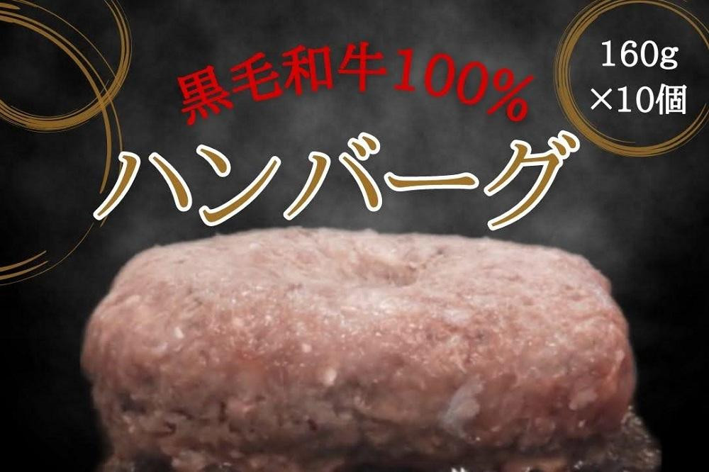 
黒毛和牛100％ハンバーグ　10個入り
