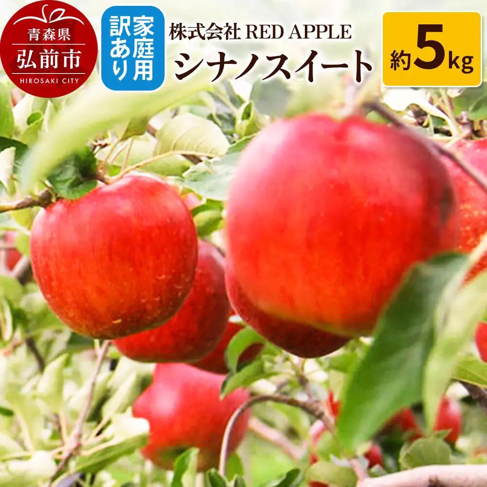【26年9月発送】りんご【訳あり】家庭用 シナノスイート 約5kg 先行受付