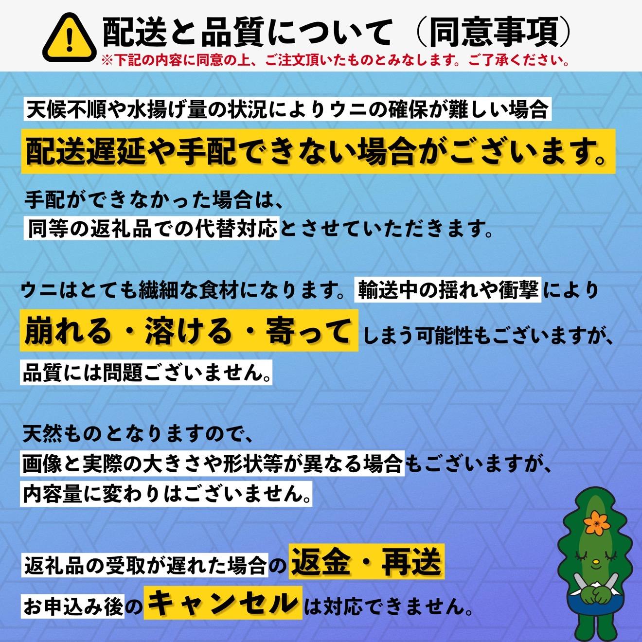 【2026年発送受付】利尻島産 天然塩水生うに170g (85g×2)【2026年6～8月発送分】｜北海道 天然 朝獲れ 無添加 ミョウバン不使用 ムラサキウニ [1030035] 塩水ムラサキウニ 