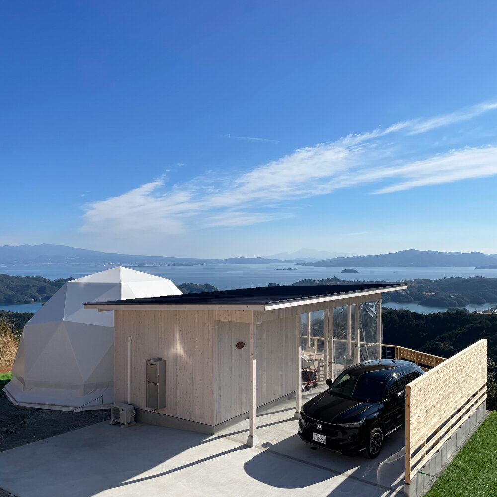 【ふるさと納税】【選べる金額】【Flat Glamping Nagasaki】宿泊券 5,000円分 ／10,000円分／15000円分 ／20000円分 宿泊チケット 宿泊補助券 ギフト プレゼント キャンプ グランピング ドーム型 テント チケット 素泊まり アクティビティ 送料無料