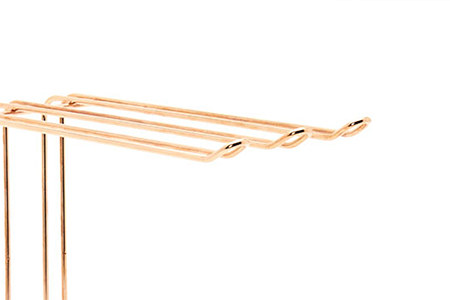 [ハナウタ] おしゃれなステンレス製キッチン用品 キッチンハンガー ローズゴールド 燕三条製 【029P003】