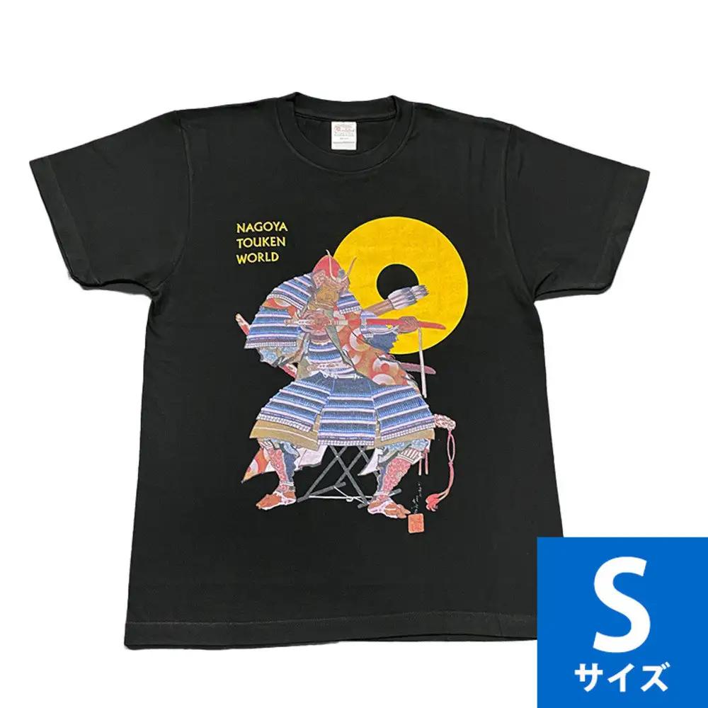 オリジナル【加藤清正Tシャツ】Ｓサイズ（ブラック）／名古屋刀剣博物館