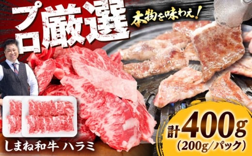 ハラミ しまね和牛ハラミ400g 和牛 牛肉 肉 にく 焼肉 ハラミ 国産 国産牛 焼肉 国産ハラミ ハラミ肉 オオカク サガリ ミックス お肉 焼肉用 人気 焼き肉 おすすめ 特製ハラミ 400g おかず ご飯 キャンプ BBQ 食卓 料理 夕食 400gハラミ ブランド牛 しまね和牛 贅沢焼肉 わぎゅう お祝い やきにく 島根県雲南市/株式会社O.R.C [AIEF006]
