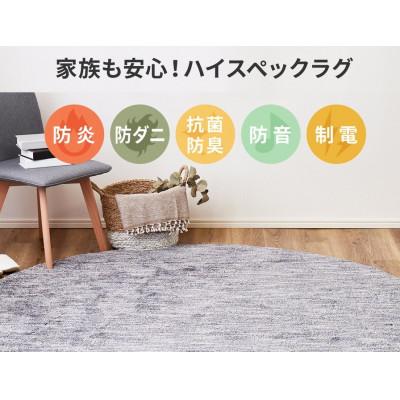 ふるさと納税 泉大津市 ワンランク上のナイロン　カーペット　ベージュ淡　1枚　　約190×190cm　350116701型 |  | 02