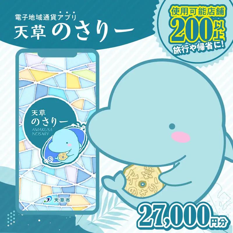 S777-009_天草市満喫クーポン 27,000円分