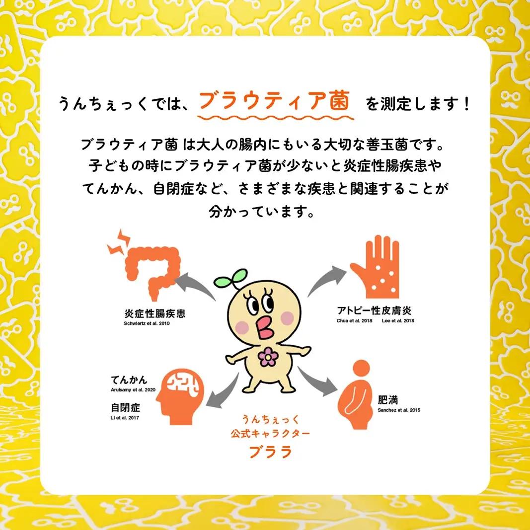 子ども向け腸内細菌検査サービス「うんちぇっく」 2回分 0198-004-S08