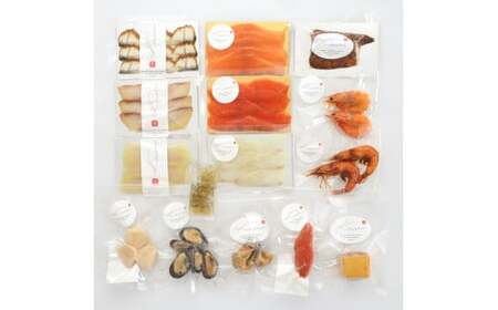 Kaoriのスモーク13種セット【Kaori-熏】燻製マイスターの技と味 海鮮おつまみ｜サーモン 紅鮭 かんぱち 真鯛 帆立 うなぎ カジキ さば 真つぶ貝 ムール貝 明太子 海老 エビ えび 海鮮 