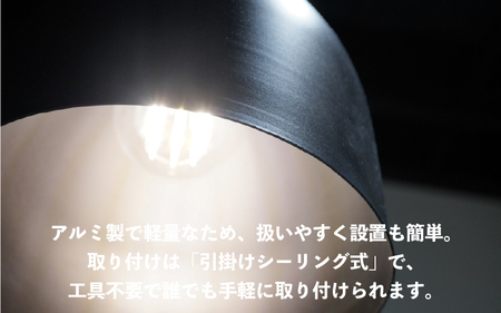 ペンダントライト（アルミ素地＋白） SP -126 -　＋SP -126 -04 - /LDF45D(Ball95) 付