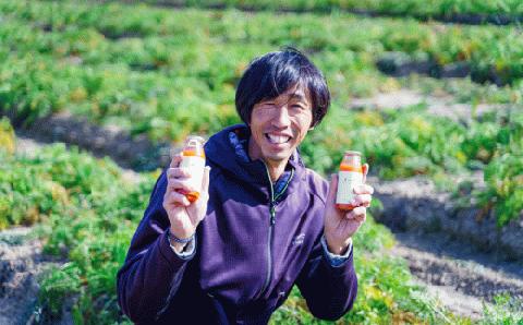「えっ？にんじんジュース」川島町産のにんじんで作ったにんじんジュース　180×12本セット