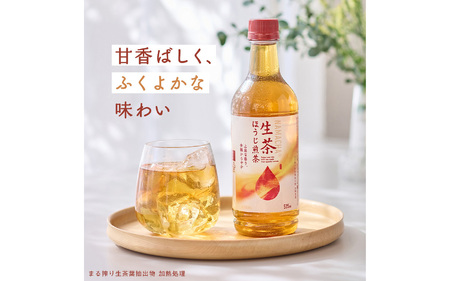 【定期便12回】キリン 生茶 ほうじ煎茶 525ml ペットボトル × 24本 12ヶ月