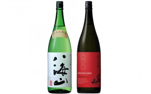 
                  日本酒 八海山 純米大吟醸45%・純米大吟醸 時季限定 1800ml×2本 限定品
                