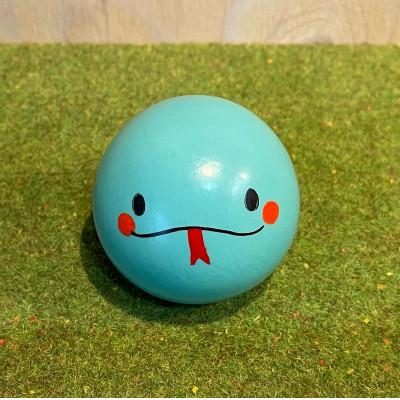 ふるさと納税 吉岡町 【こけしげのコケシ】コロこけし 干支 巳(み) / 青