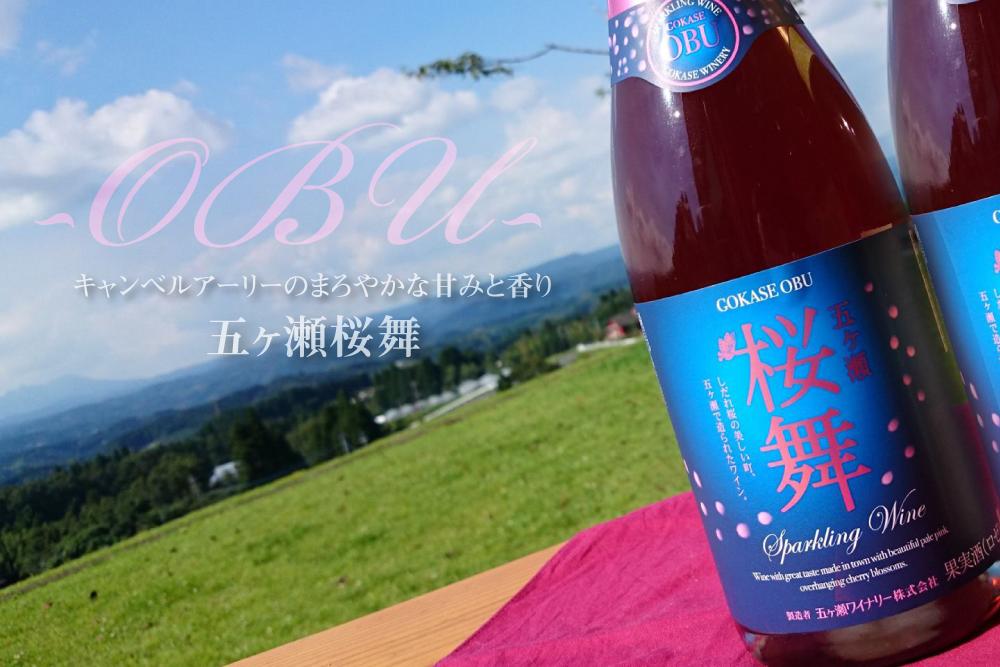 五ヶ瀬ワイン 桜舞(ロゼ・やや甘口・発泡タイプ)
