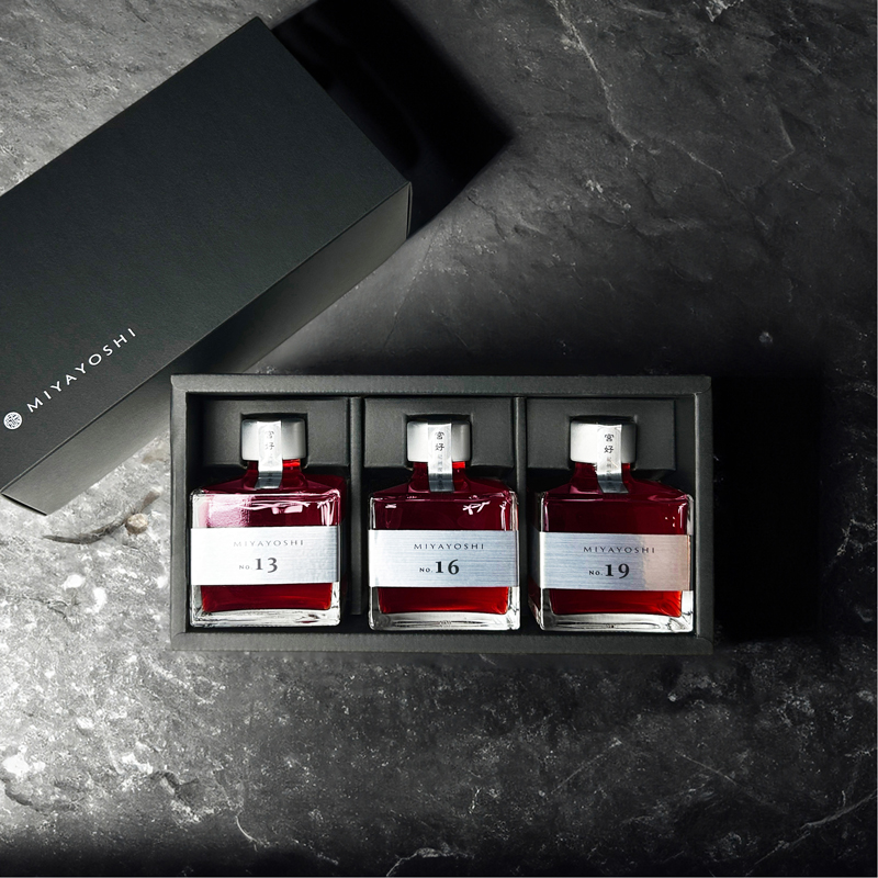 MIYAYOSHI　SILVER LABEL　No.13 No.16 No.19 small bottle 3P SET(A1112-1)