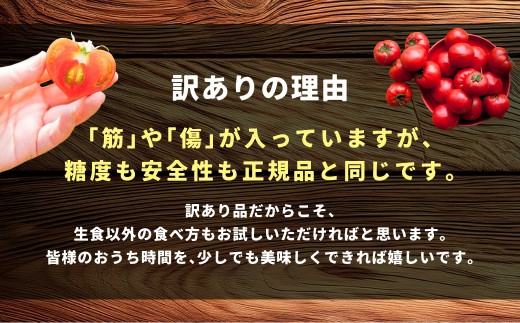 訳あり 糖度10度以上 ハートのプリンセス 約3kg箱