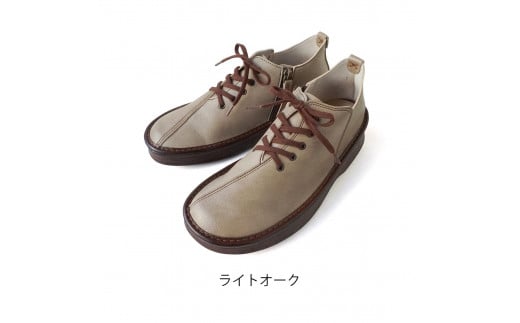【職人手作り】　楽チンファスナー　日本製　ココット（COCOT)　23.5cm【ライトオーク】