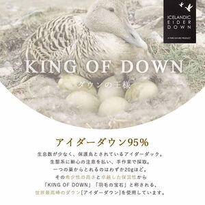 最高級羽毛布団 アイダーダックダウン 肌掛け セミダブル ブルー 羽毛布団