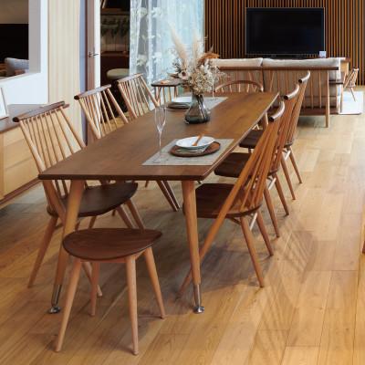 ふるさと納税 高山市 【KASHIWA】スツール　飛騨の家具　オーク材・ウォールナット材　板座 AM035 |  | 01