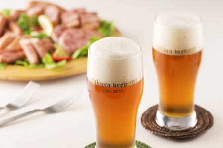 クラフト ビール 「PILSNER」330ml × 6本 入 BOX さくらブルワリー 岩手県 北上市 D0314 東北 国産 クラフトビール 地ビール 瓶ビール お酒 ピルスナー 花見 贈答用 プレ