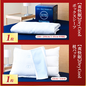 【 福袋 】 快眠セット DryCool 3点セット ブランケット ボックスシーツ 枕パッド 