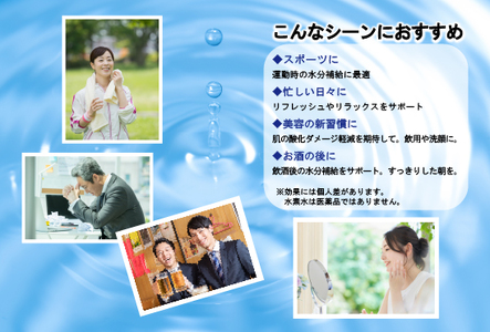 高濃度水素水   500ml  12本  M799