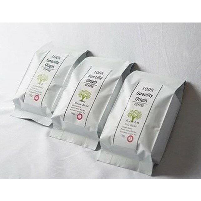 【ふるさと納税】ブレンド コーヒー 3種 の ギフトセット 注文から 焙煎〈＆ ロースト 珈琲 〉 限定 フレーバー coffee スペシャルティ珈琲 岩手県 北上市 D0183 豆 粉 クリスマス お歳暮 ギフト 贈答 贈り物 プレゼント しゅうブルーベリー園 父の日 お中元