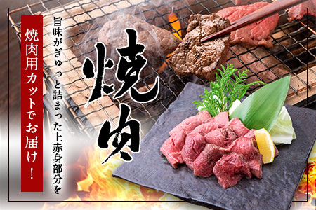 あか牛 赤身焼肉用 1kg (250g×4個) 有限会社幸路《60日以内に出荷予定(土日祝除く)》あか牛 あかうし 赤牛 焼肉 冷凍 小分けパック