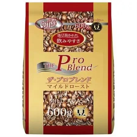 山本珈琲 ザ・プロブレンド マイルドロースト(豆) 600g×1袋入【1620758】