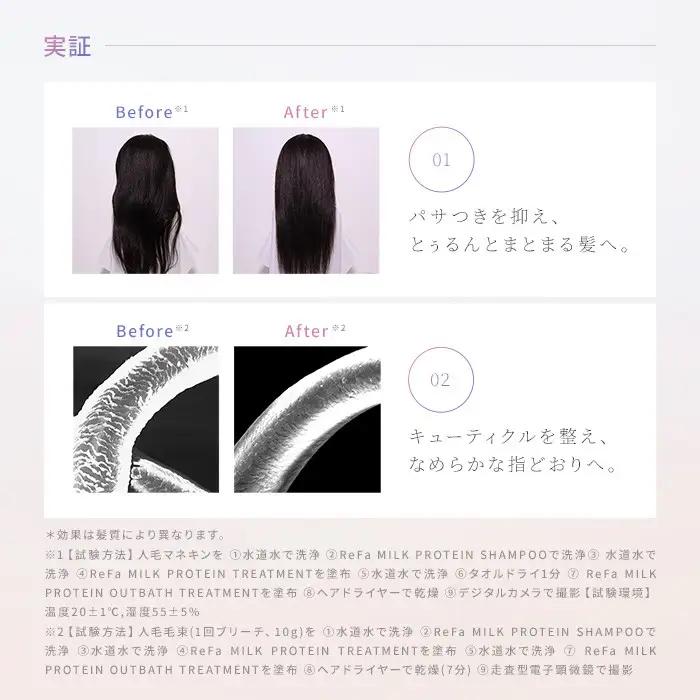 リファミルクプロテイン ホワイトライン トリートメント
