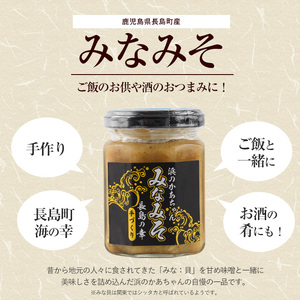 浜のかあちゃん手作り「みなみそ」5個入り【浜のかあちゃん】hama-1070