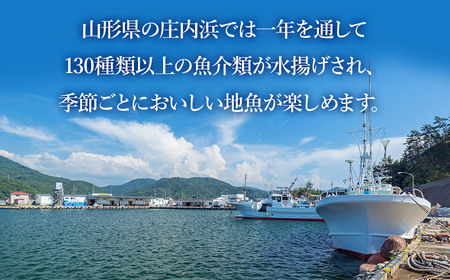 浜のかあちゃんの店　鼠ヶ関港水揚干物＋イカ塩辛＋乾燥紅えびセット　鼠ヶ関水産加工生産組合