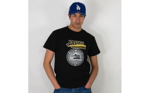 阪神甲子園球場 マンホールTシャツ 黒 Mサイズ