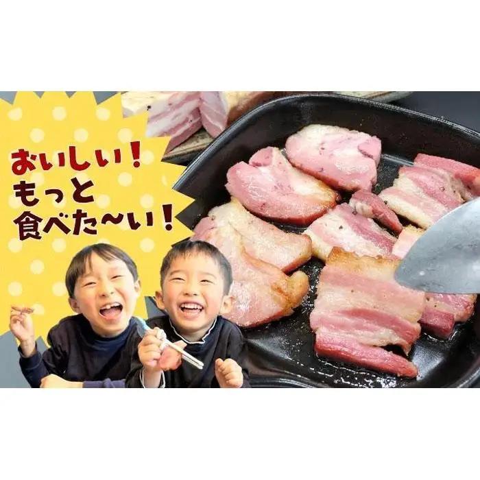 越後もちぶた(新潟県産和豚もちぶた) バラとショルダー2種のベーコンセット 600g ※2026年1月下旬より発送開始