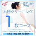 【ふるさと納税】ふとんクリーニング 1枚 （羽毛限定） 北海道・沖縄・離島可　【安芸高田市】