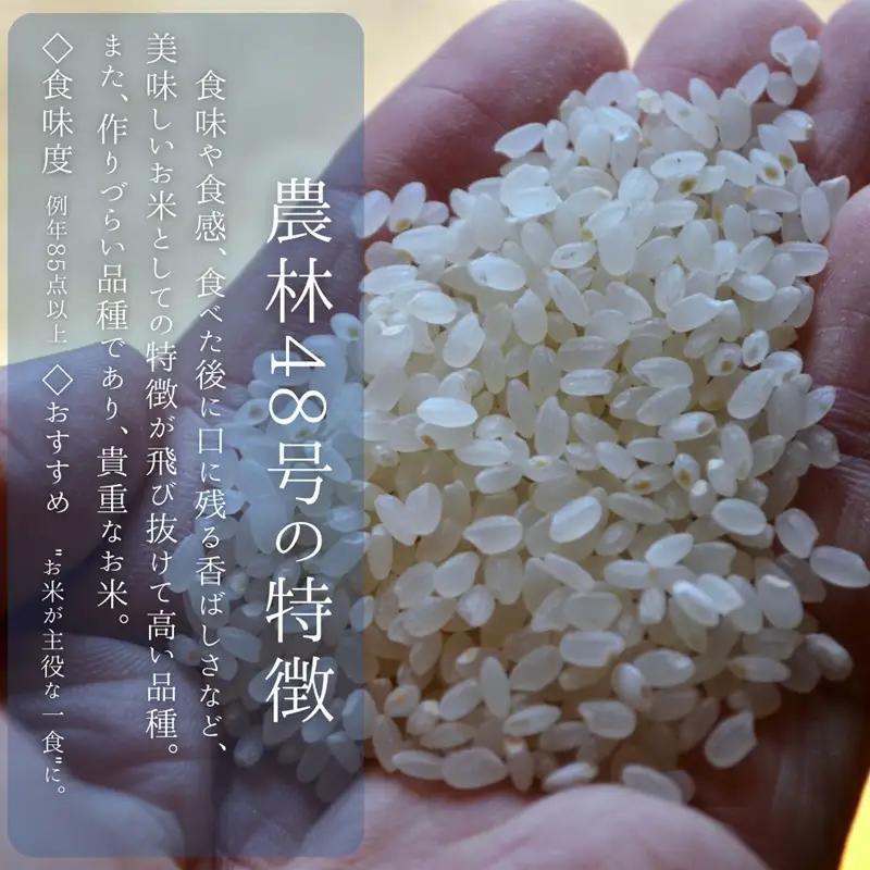 【令和8年度新米】八ヶ岳の余韻 農林48号 10kg×1袋 [h183]