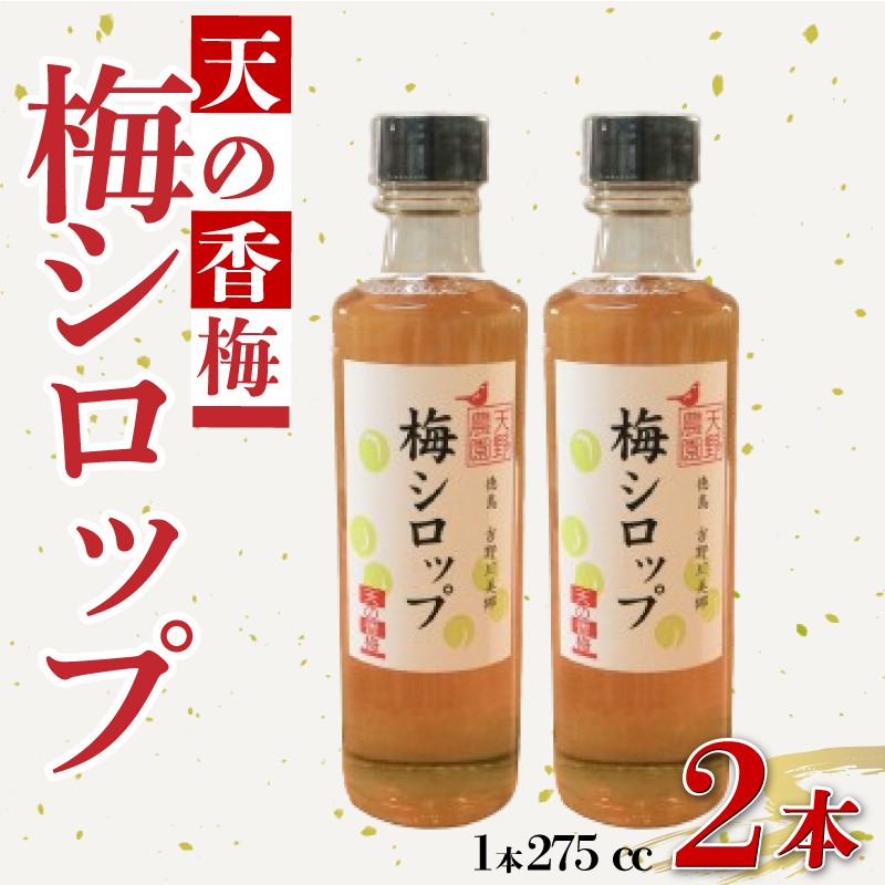 
            梅シロップ 275cc 2本 セット 国産 美郷 梅 梅ソーダ シロップ うめ ウメ 梅シロップ 梅しろっぷ うめしろっぷ シロップ しろっぷ 梅 うめ ウメ焼酎 炭酸 飲料 ドリンク ジュース 瓶 常温 プレゼント ギフト 贈答 送料無料 徳島県 吉野川市 
          