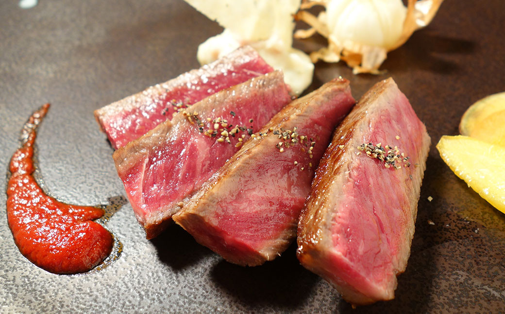 あか牛ロースステーキ約600g（約200g×3枚）