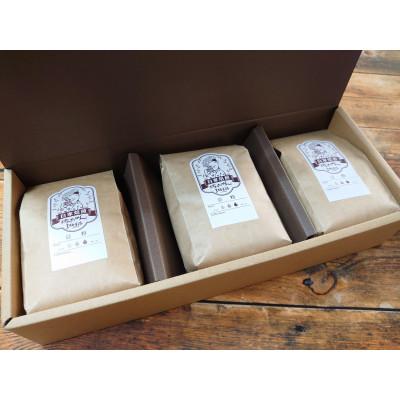 ふるさと納税 松山市 坊っちゃん珈琲　自家焙煎詰合せ　深煎り合計510g(豆のまま)